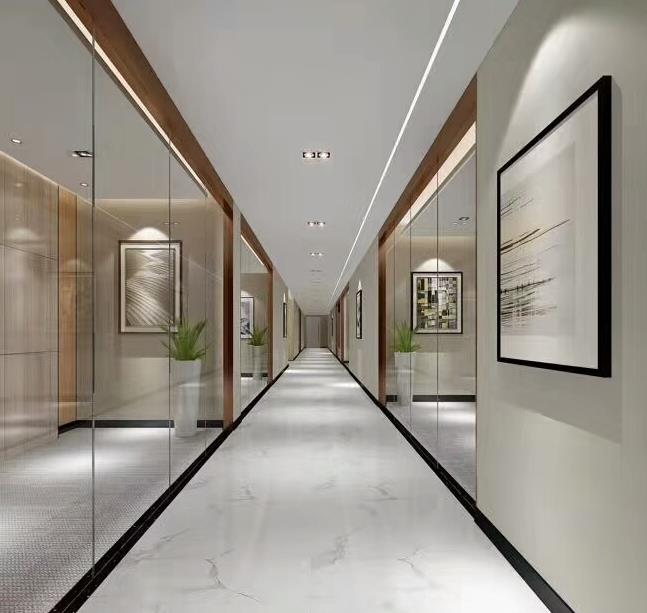 辦公樓裝修使用玻璃隔斷效果如何？