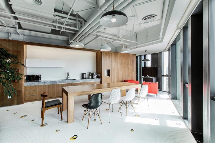 上海辦公室茶水間這樣設(shè)計，怎么看都不會膩！