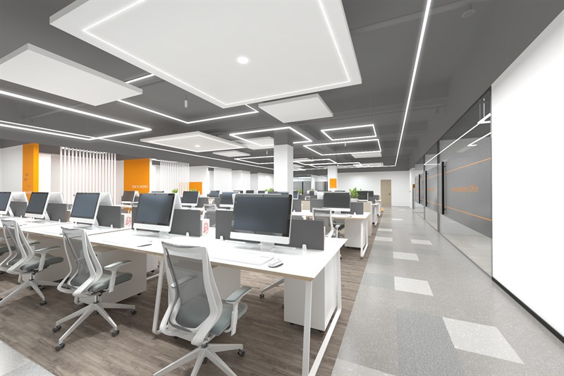 小型辦公室裝修顏色怎么搭配？